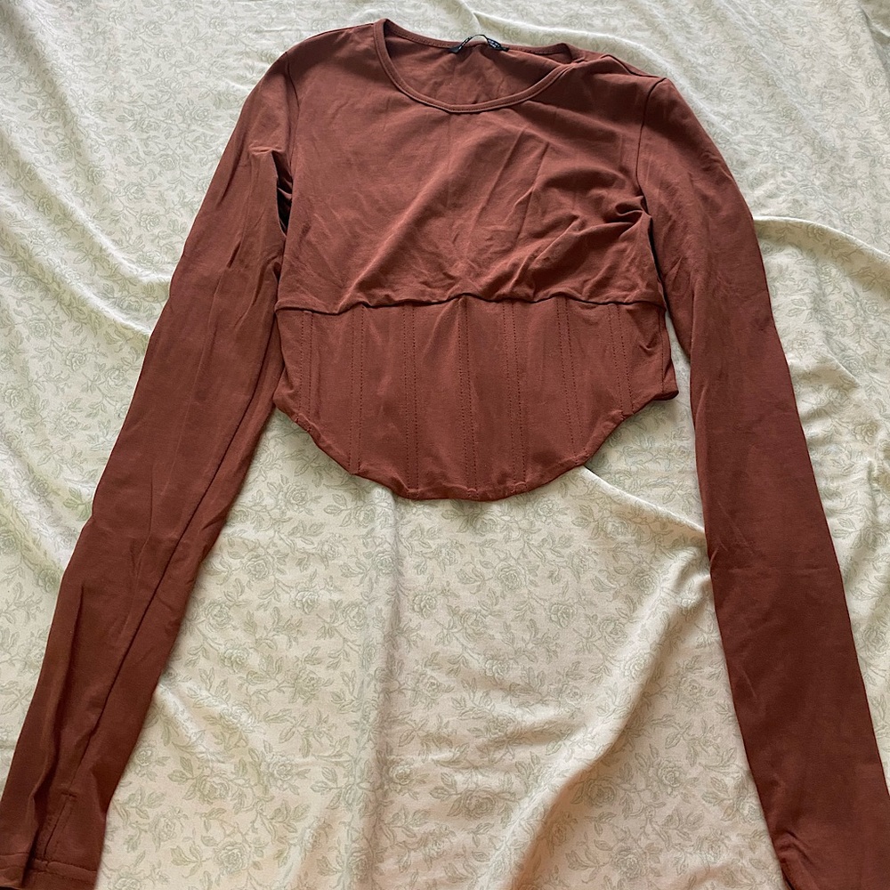 Brown long sleeve